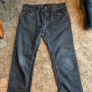 Gray wash men’s prana pants